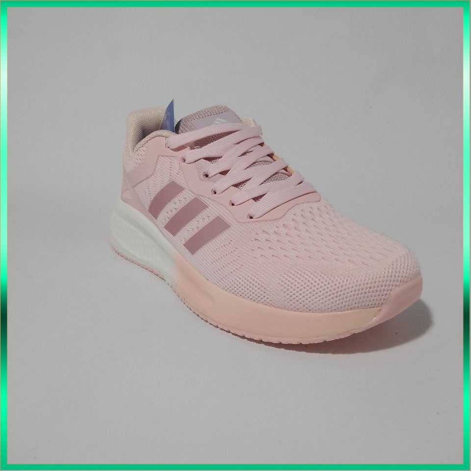 Giày Thể Thao 𝗔𝗱𝗶𝗱𝗮𝘀 Nữ Thời Trang Cao Cấp, Giày Sneaker Adidas Màu Hồng Siêu Nhẹ Chạy Bộ Tập Gym Full Box