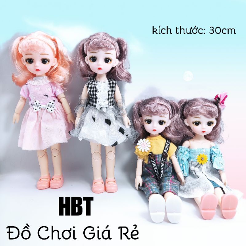 Đồ Chơi Búp Bê Barbie Cao 30cm Có Khớp