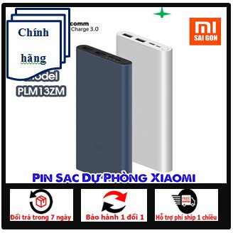 Sạc dự phòng Xiaomi Gen 3 10000mAH Bản Sạc Nhanh 2019 – Xiaomi Mi 18W Fast Charge Power Bank chính hãng | BigBuy360 - bigbuy360.vn
