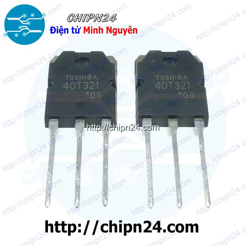 [1 CON] Mosfet 40T321 TO-3P 40A 1500V Kênh N (GT40T321 40T 321) (Mosfet công suất)