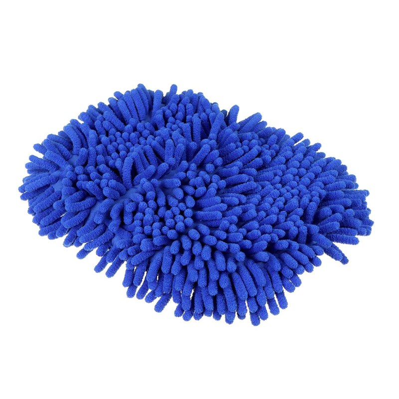 Blue Car Cleaning Brush Chenille Wash Brush House Cleaning Mop Heads