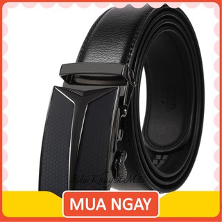 Thắt lưng nam da thật khóa tự động cao cấp - fullbox tặng hộp | tly men.store8