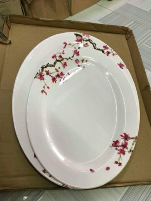 Tô chẹt hoa Sakura Melamine 100%