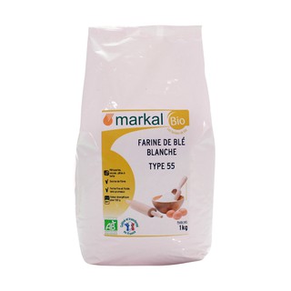 Bột mì đa dụng/ nguyên cám hữu cơ Markal - 1kg