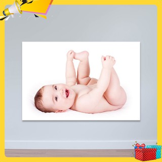 Tranh em bé trai hoạt bát | Tranh trẻ em R3764