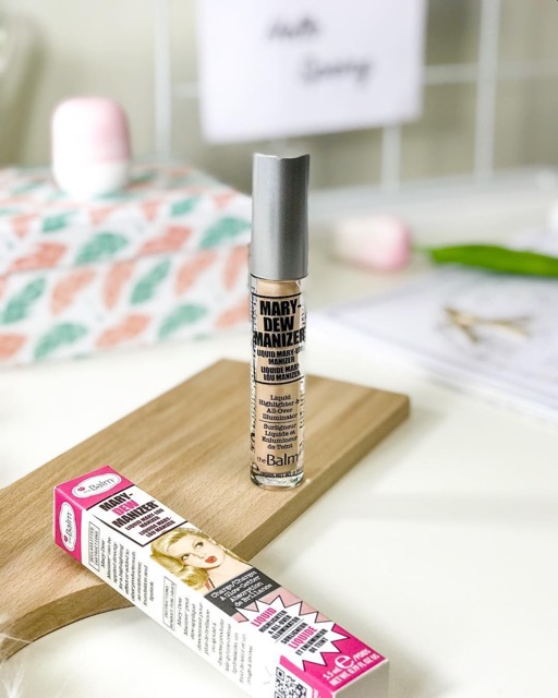 Bắt sáng dạng lỏng The Balm  The Dew Manizer's Squad Liquid Highlighter