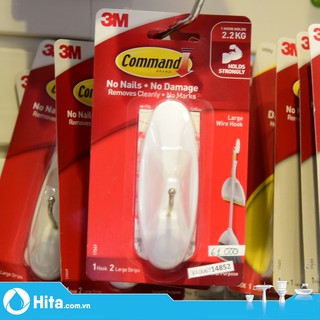 Móc treo dán tường 2.2kg vỉ 1 cái Command-3M XA006714852