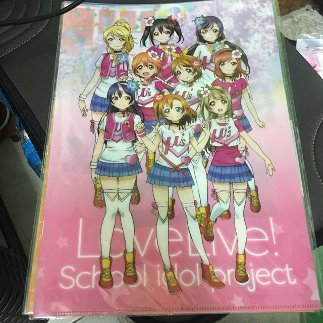 Bìa đựng poster - Love Live collection