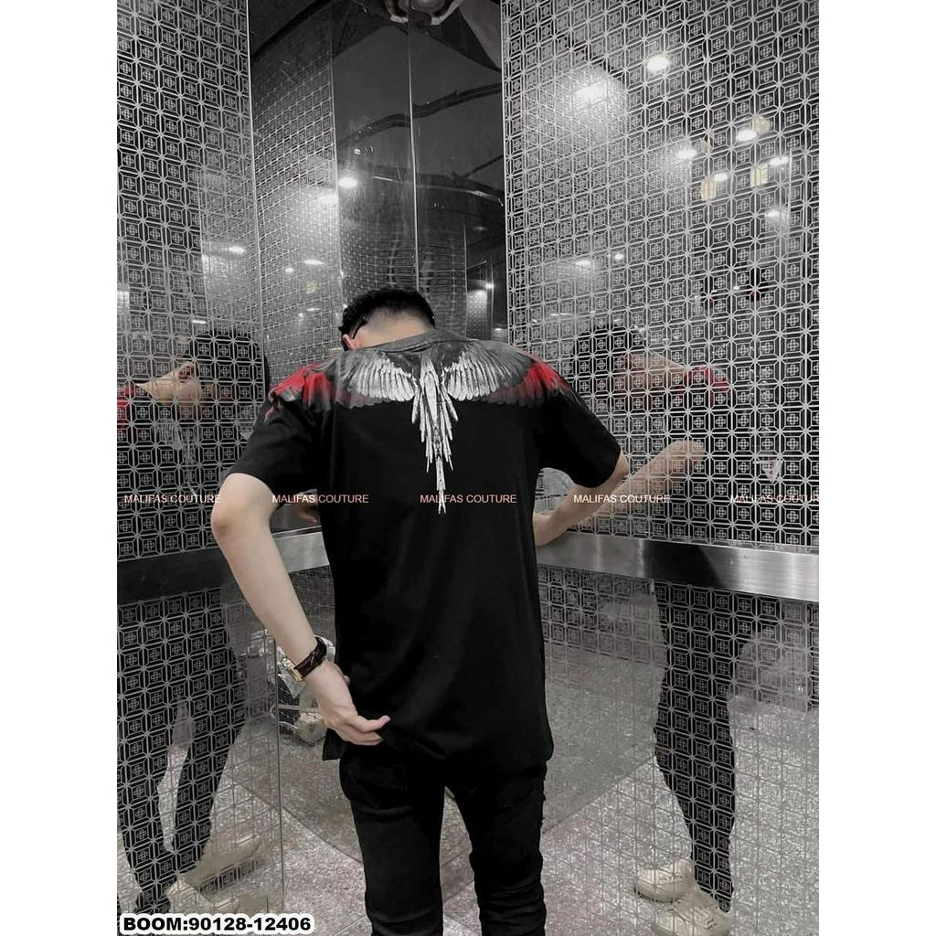 🔥Hot🔥Áo thun Marcelo Burlon cánh đỏ thiết kế hot trend Nam nữ New 2023