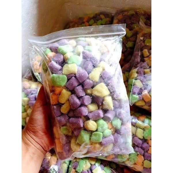 khoai dẻo viên sẵn♥️GIÁ SỈ ♥️1kg nấu chè thơm ngon tiện lợi