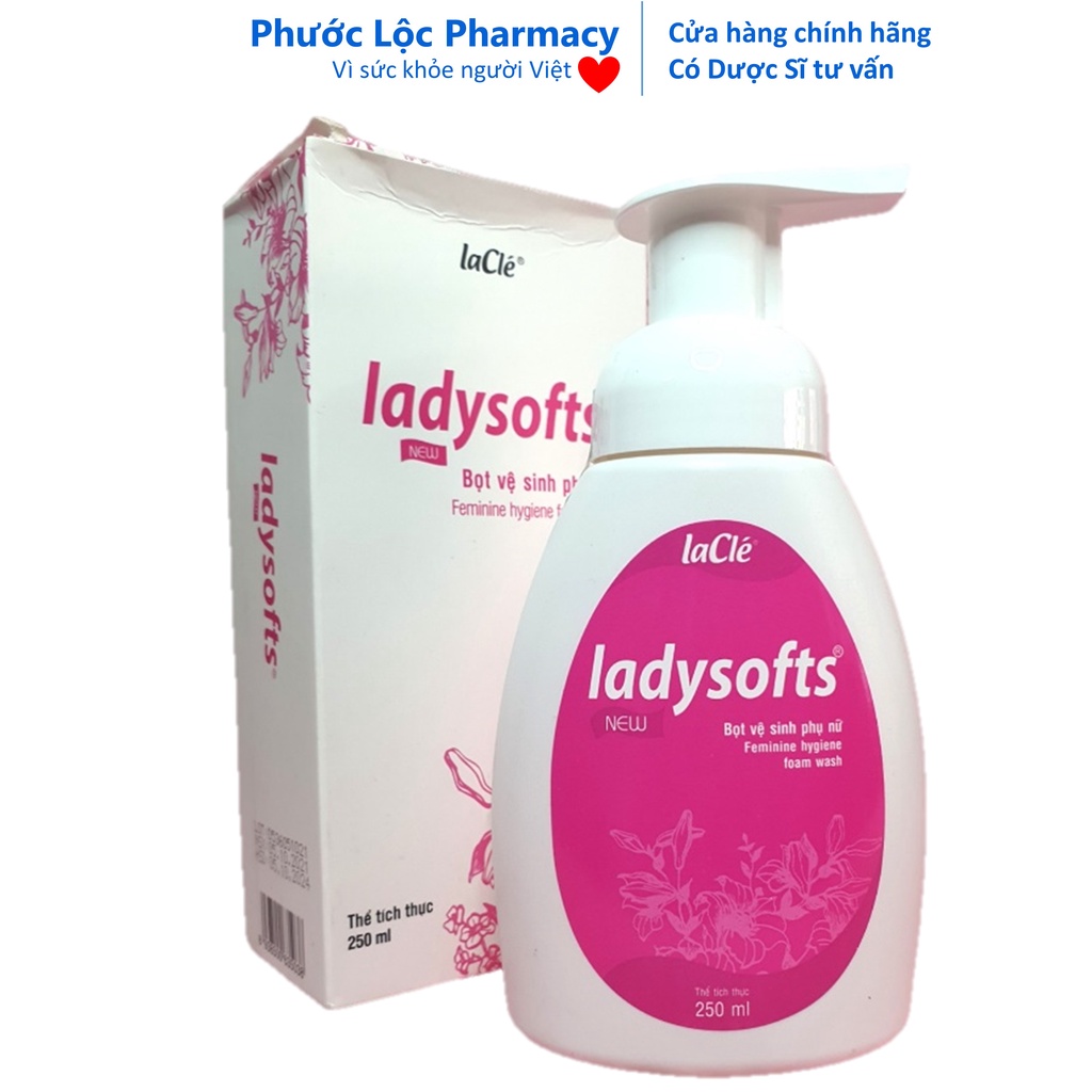 Ladysoft / Dung dịch vệ sinh phụ nữ Ladysofts hồng