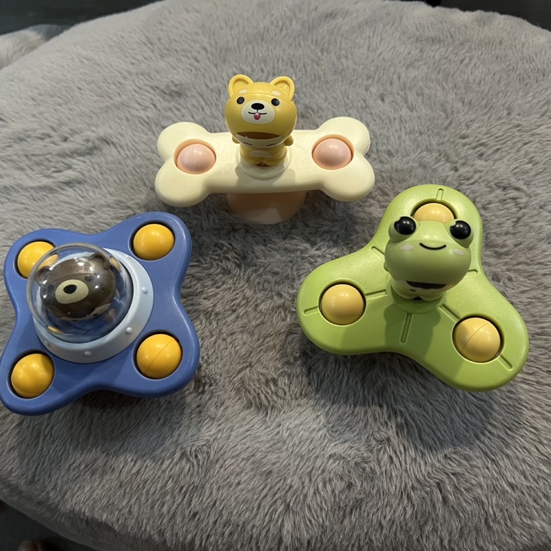 Con quay Spinner dán tường chống nước cute hoạt hình mô hình đồ chơi cho bé xả Stress giảm áp lực