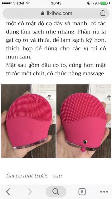 Có sẵn Halio máy rửa mặt đánh bay mụn đầu đen bảo hành 2 năm | BigBuy360 - bigbuy360.vn