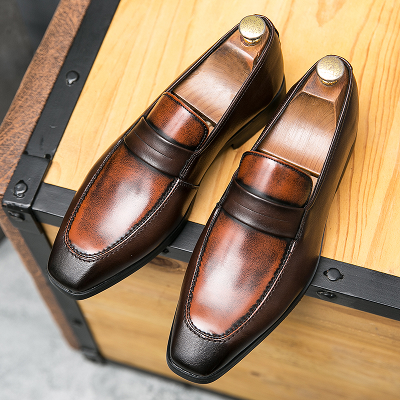 Elegant fashionable loafers for large men 38 - 48