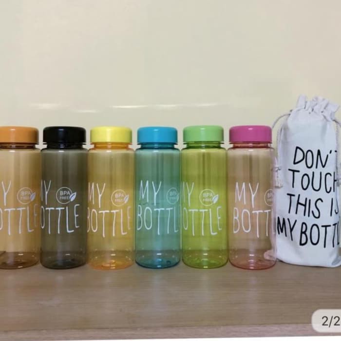 My Bottle Túi Đựng Chai Nước Bằng Vải Bố Có Dây Đay