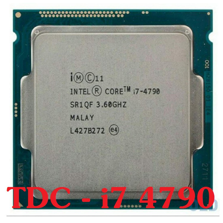 Bộ vi xử lý core i7 4790 sockeet 1150. kèm keo tản nhiệt