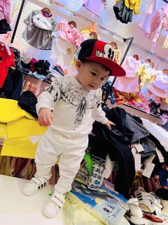 Áo đại bàng dài tay đính hạt cho bé