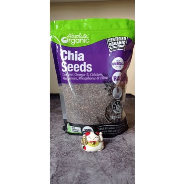 HẠT CHIA ÚC - CHIA SEEDS ABSOLUTE ORGANICS