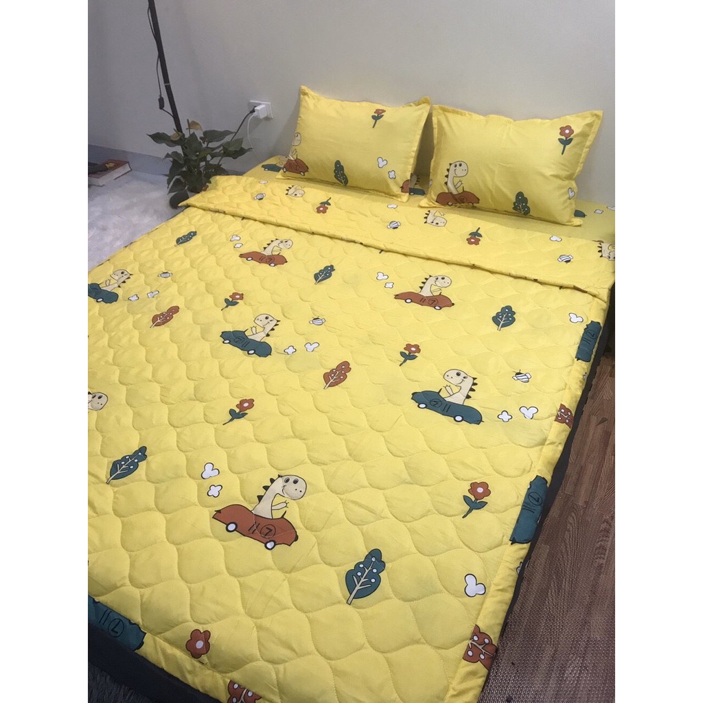 Chăn Ga Gối Sét Hè Poly Mẫu Doremon Ngộ Nghĩnh 1M6 | BigBuy360 - bigbuy360.vn