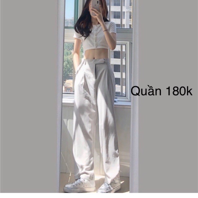 Quần ống xuông