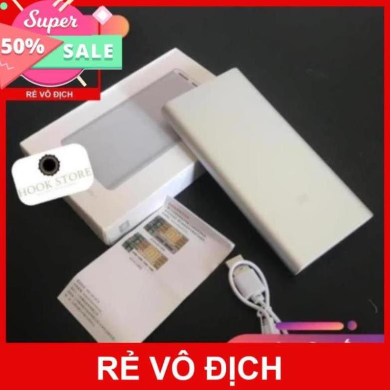 Pin Sạc Dự Phòng Xiaomi [GIÁ TỐT] Gen 2 2 Cổng USB Dung Lượng 10.000mAh Nhỏ Gọn, Tiện Lợi