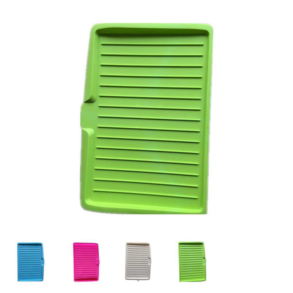 Kitchenware Plastic Cutlery Drainer Drip Tray Dish Plate Sink Drying