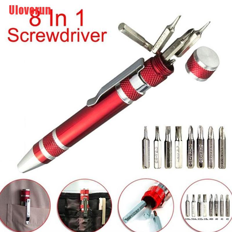 Tuốc nơ vít 8 trong 1 đa năng nhỏ gọn tiện dụng