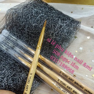 Cọ tròn đắp hoa bột nhật số 2, 3