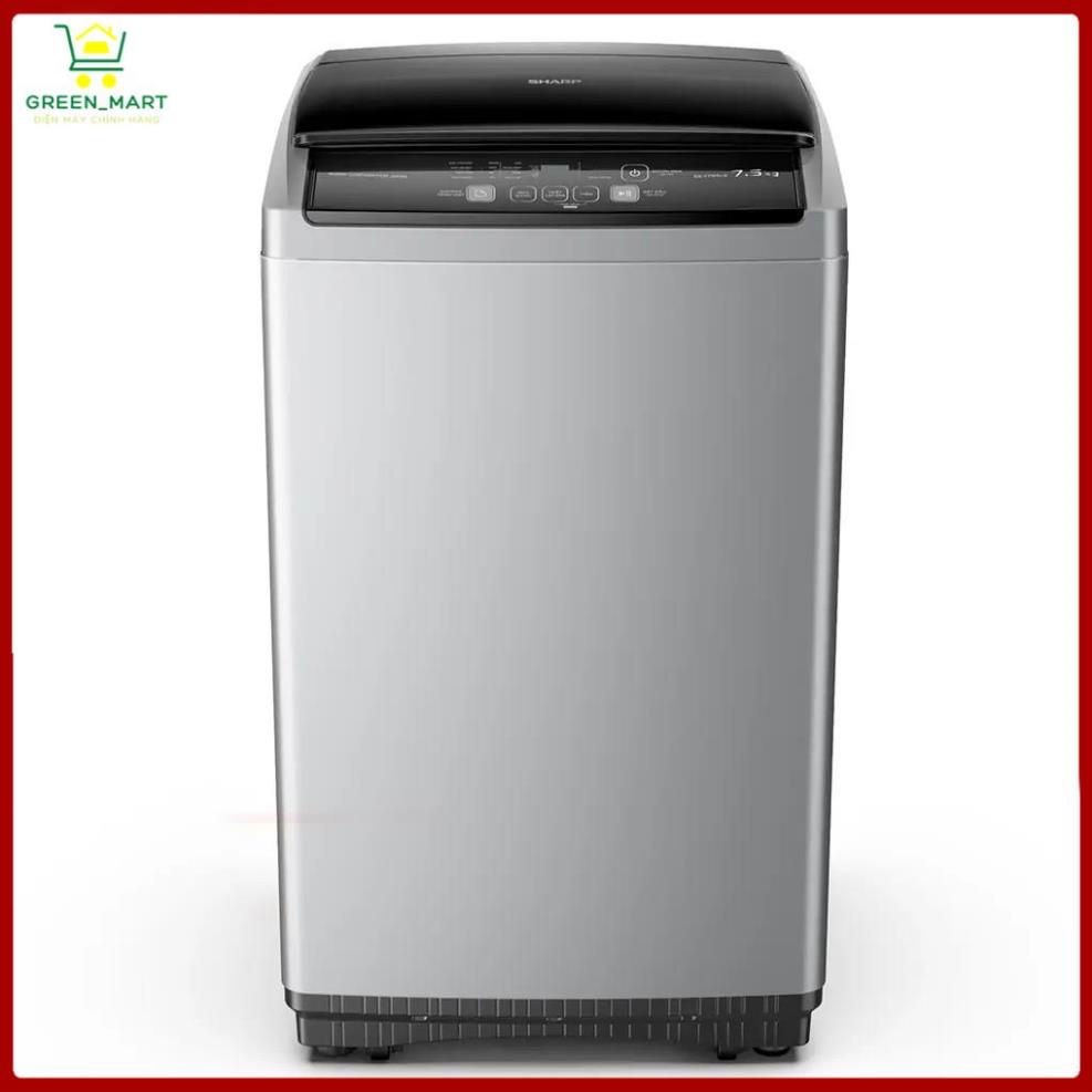 Máy giặt Sharp ES-Y75HV-S | Máy giặt Y75HV Cửa trên lồng đứng 7.5Kg công suất 145W | Bảo hành chính hãng