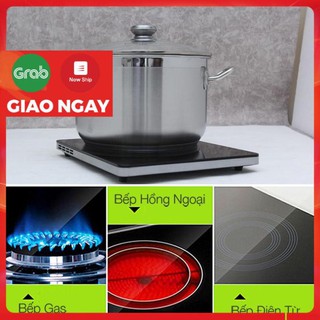 Nồi luộc gà FiveStar inox 430 nắp inox, 26cm / 28cm / 30cm / 32cm), 3 đáy dùng bếp từ, hồng ngoại,gas