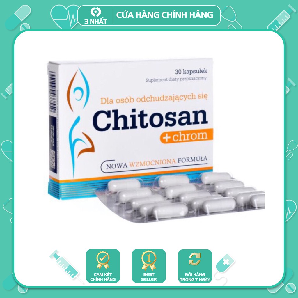 Viên uống giảm cân Chitosan giúp giảm mỡ bụng, giảm hấp thu chất béo, an toàn, hiệu quả