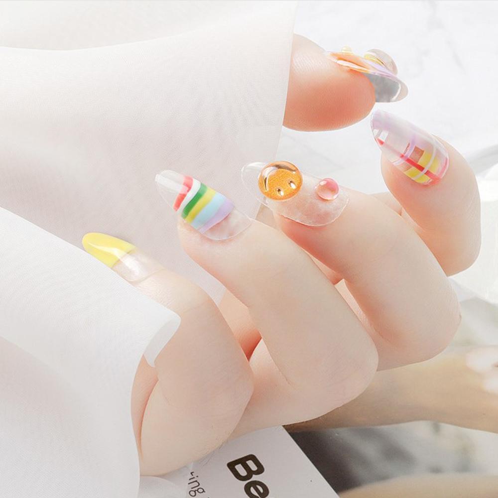 Trang Sức Móng Tay Hình Mặt Cười Mùa Xuân Hè|Phụ Kiện Trang Trí Móng Tay Họa Tiết Hoạt Hình Dễ Thương DIY