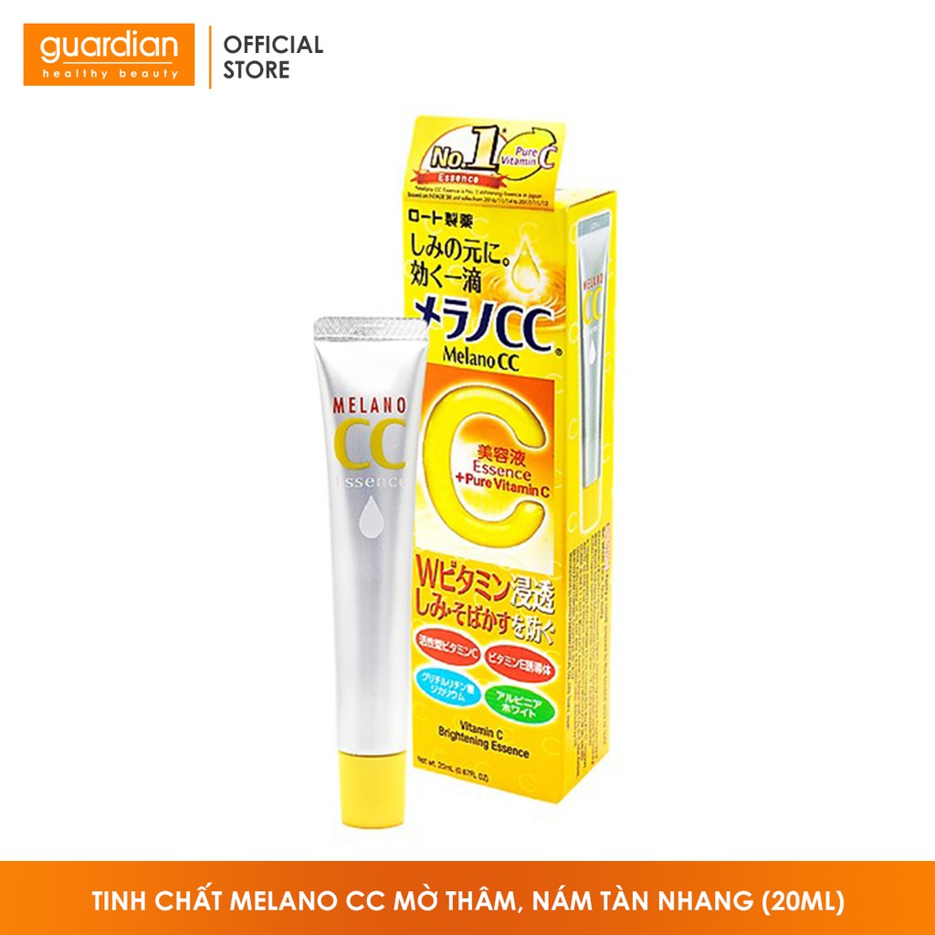 Melano CC Whitening Tinh chất dưỡng trắng da , cải thiện đốm nâu , se khít lỗ chân lông 20ml