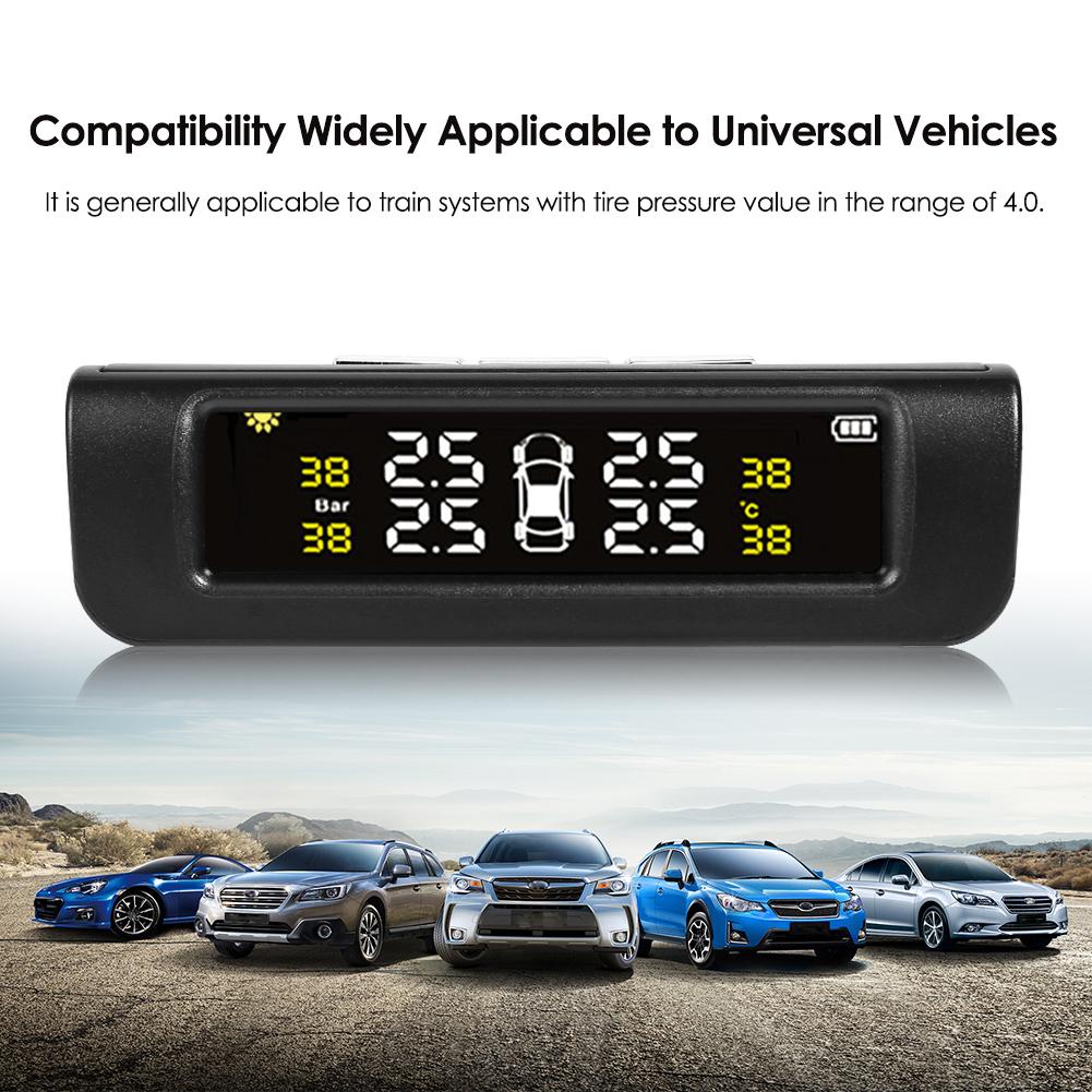 Cảm biến lốp xe Hệ Thống Giám Sát Áp Suất Lốp Xe Hơi TPMS Với 4 Cảm Biến Bên Ngoài cảm biến áp suất lốp ô tô cảm biến áp suất lốp