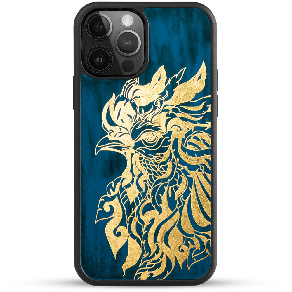 Ốp điện thoại cho iPhone 12 / 12 Pro / 12 Pro Max mẫu Mão Nhật Kê thương hiệu La Sonmai