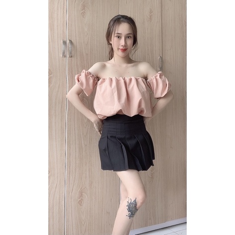 ÁO KIỂU TRỄ VAi BÁNH BÈO HAI LỚP, FREE SIZE, | BigBuy360 - bigbuy360.vn