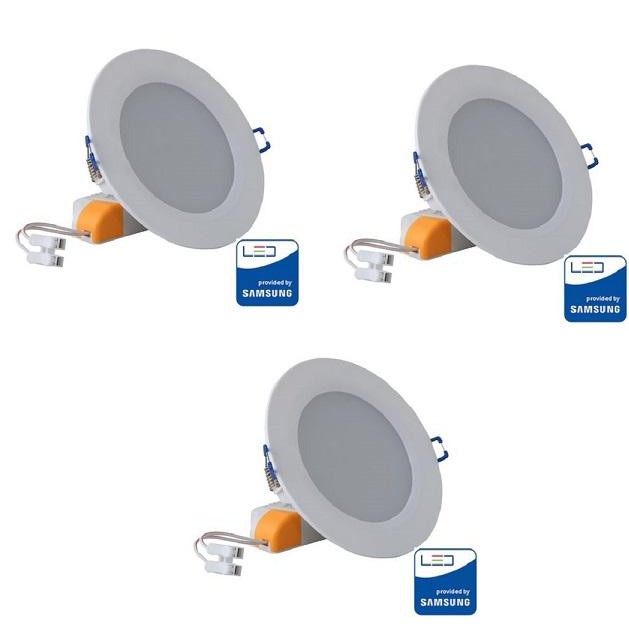 Bộ 3 Đèn Downlight Rạng Đông led âm trần D AT04L 110/9W - Bảo hành 24 tháng