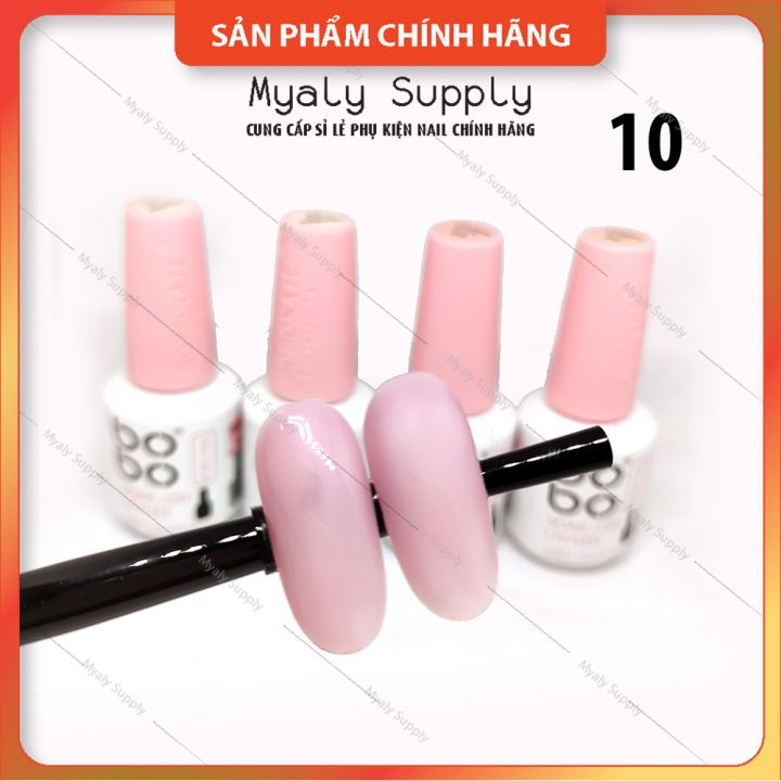 Sơn Gel Thạch BoBo Set 12 Màu Lẻ Chai