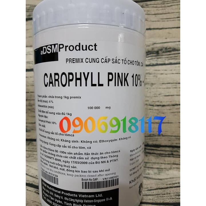 Carophyll Lên Màu Cao Cấp. Cung Cấp Sắc Tố Đỏ , Vàng Sặc Sỡ Cho Cá Cảnh