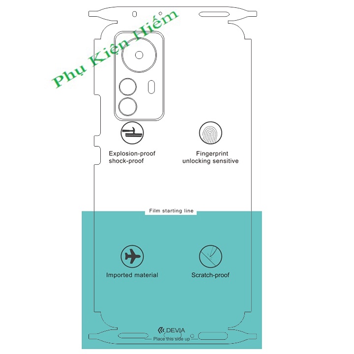 Dán dẻo PPF Xiaomi 12 Pro - 12S Pro full viền – Tặng cường lực camera