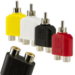 Jack chia AV tên lửa RCA 5 cái 1 ra 2