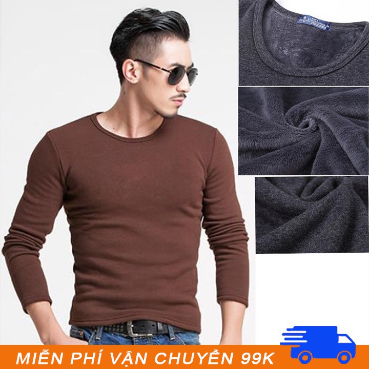 Áo nỉ lót lông dài tay cổ tròn - AR34 | BigBuy360 - bigbuy360.vn