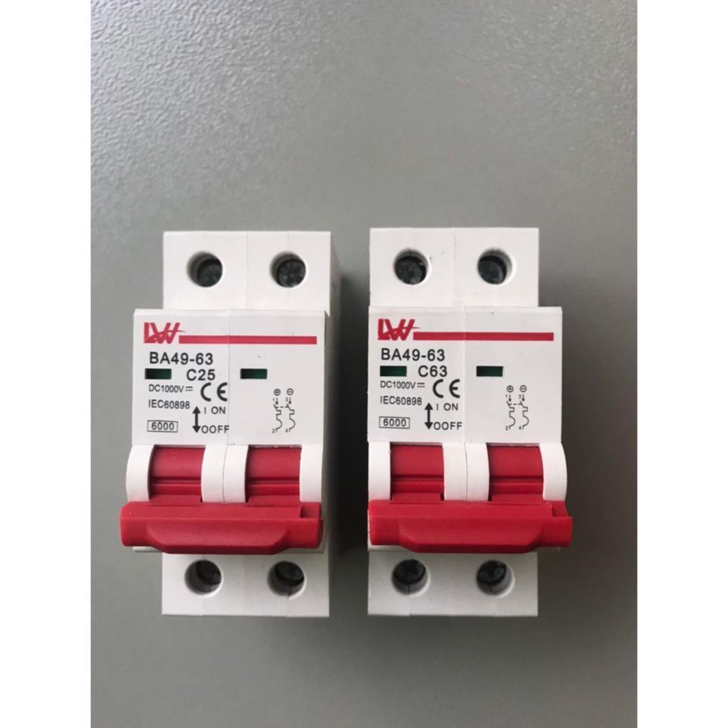 Combo 1 Chống sét lan truyền DC + 1 ÁT 1 chiều DC 1000v -TBĐ