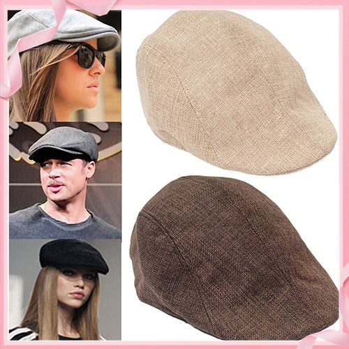 Mũ Beret Phẳng Chơi Golf Phong Cách Đồng Quê Thời Trang Cho Nam Và Nữ