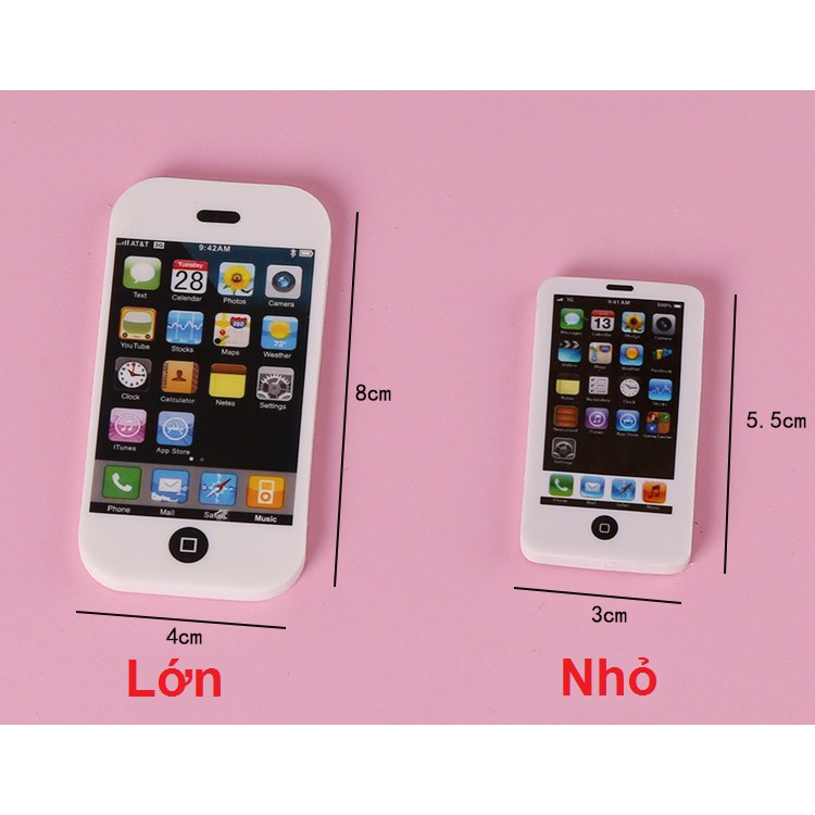 [Rẻ] Gôm bút chì hình điện thoại Iphone dễ thương [HN] [THS] [Đơn 50k tặng phần quà dễ thương]