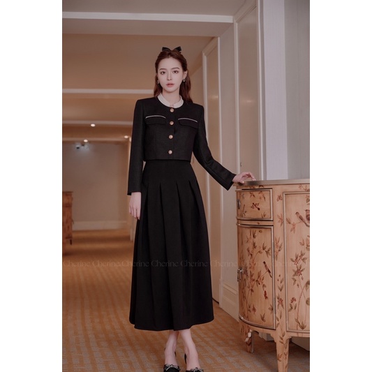 LILY JACKET - Áo Khoác Croptop Hàn Quốc