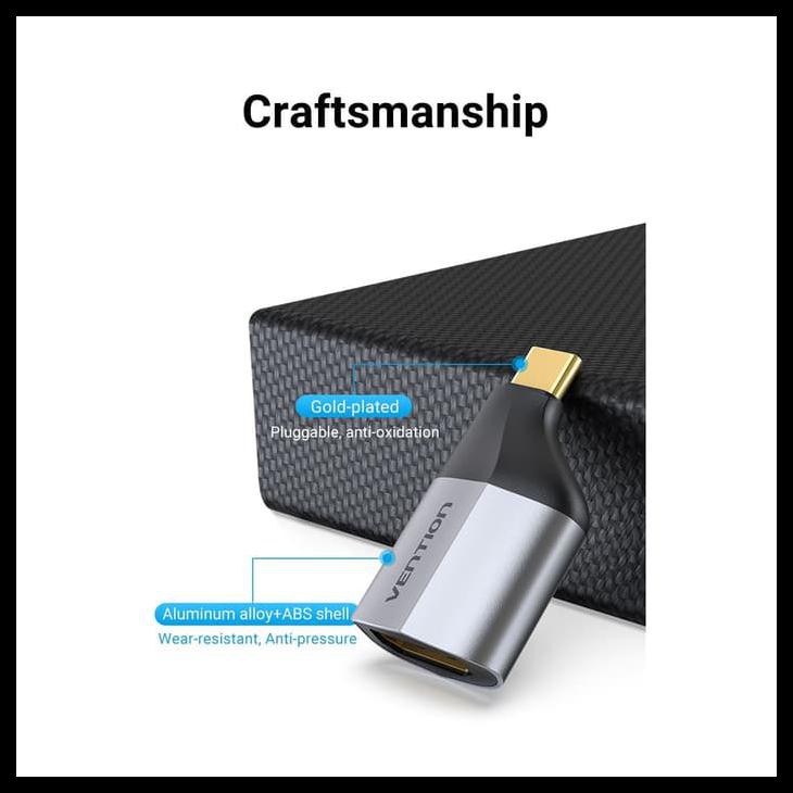 Vention Bộ Chuyển Đổi Usb 3.2 Type C Sang Hdmi Thunderbolt 3.0 Hdtv - Tcd 4k30hz Kka253