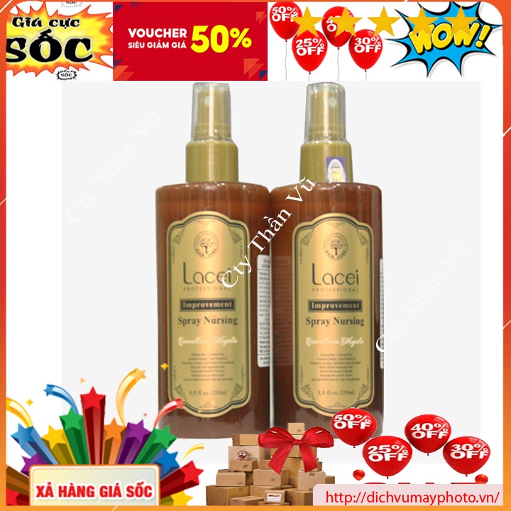 Dưỡng tóc nước dưỡng tóc LACEI Giàu Dưỡng Chất Sẽ Thấm Sâu Vào Sợi Tóc Nuôi Dưỡng Và Phục Hồi Tóc kholinhkienmayin