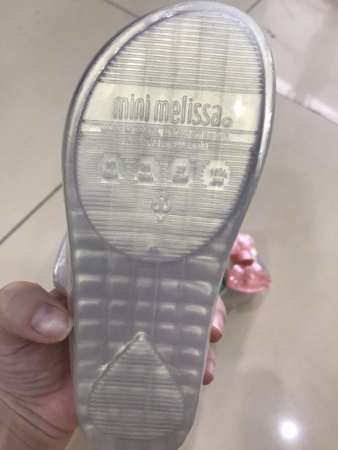 Sandal nhựa melissa cho bé