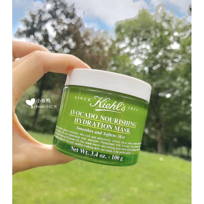 KIEHL'S - Mặt Nạ Dưỡng Ẩm Avocado Nourishing Hydrating Mask